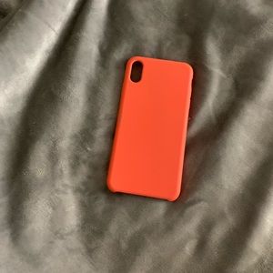 Orange XS Max case